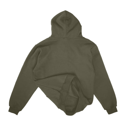 premium - hoodie - Dukes & Duchies - sweater - olive