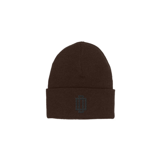 DD Beanie (Brown) - Dukes & Duchies - beanie - One Size - Black - 