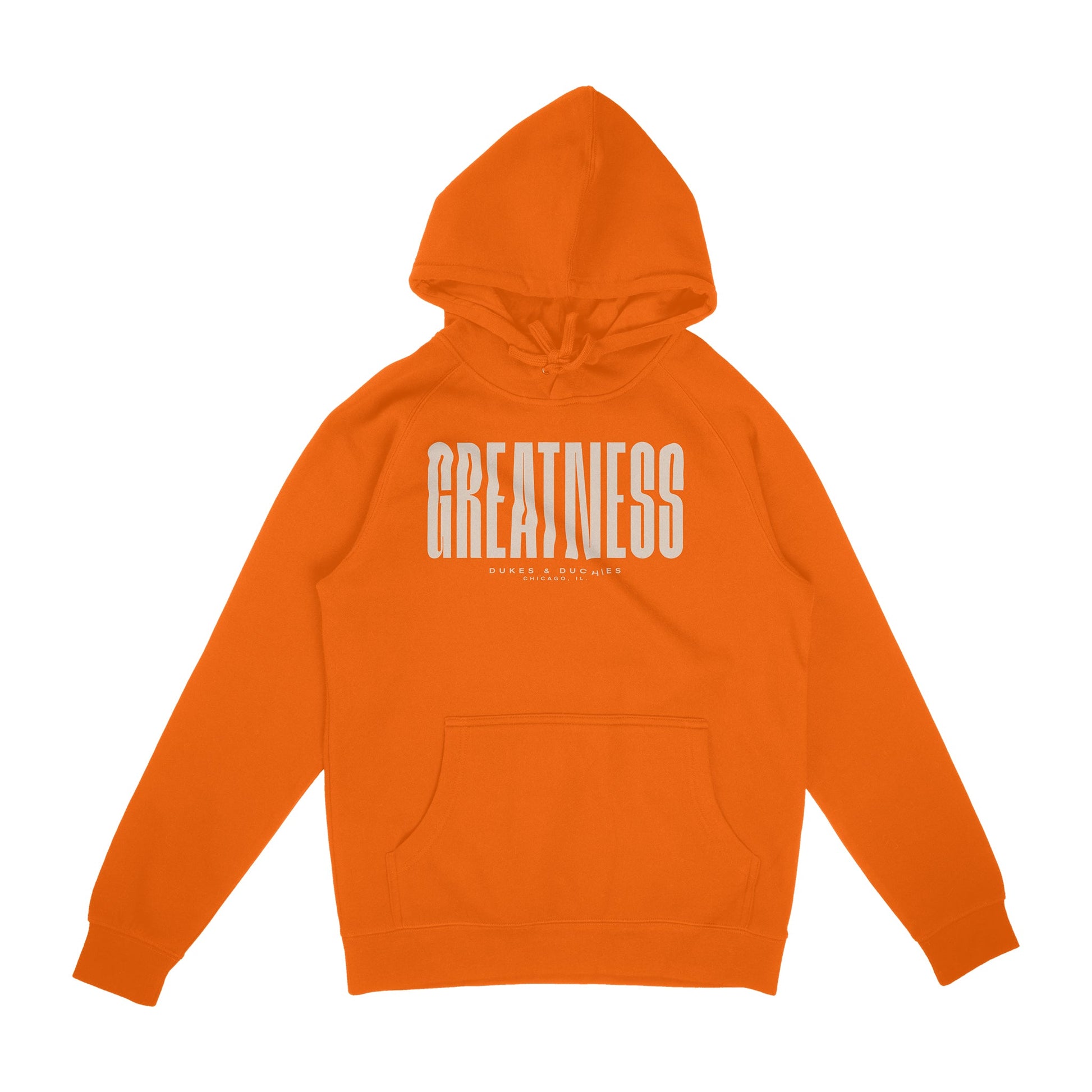 Greatness Hoodie - Dukes & Duchies - Hoodie - XS - Orange - 