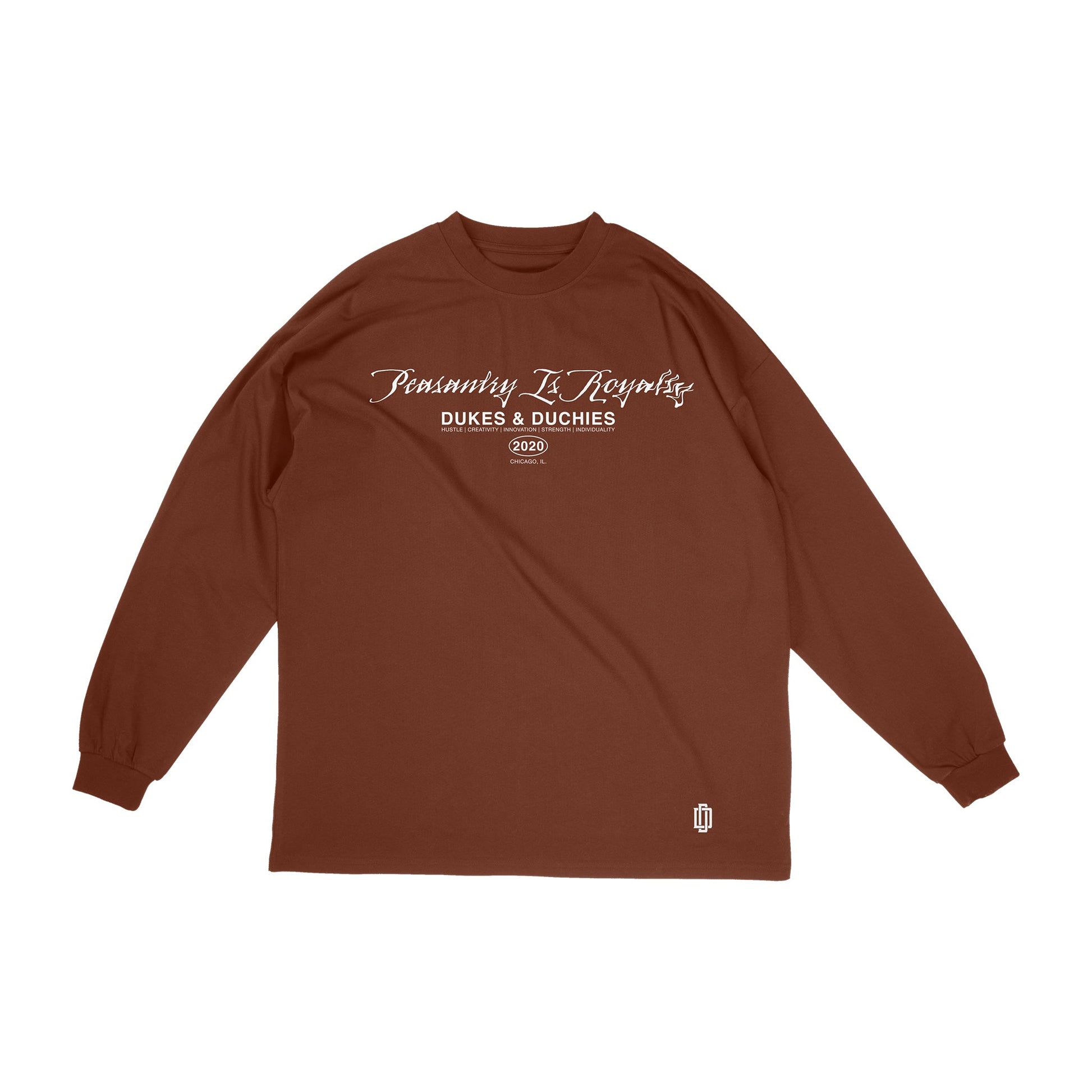 P.I.R. Premium LS Tee - Dukes & Duchies - Long Sleeve - S - Black - 