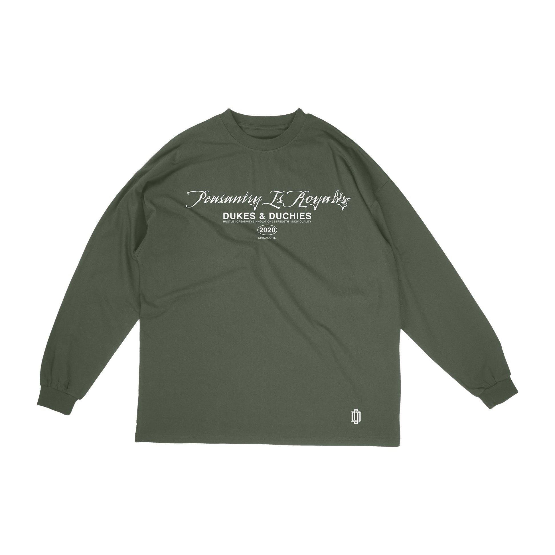 P.I.R. Premium LS Tee - Dukes & Duchies - Long Sleeve - S - Black - 