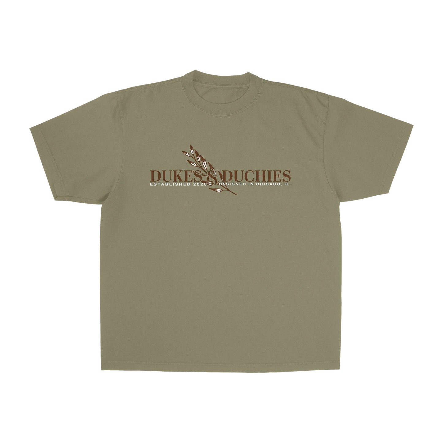 Timeless Tee - Dukes & Duchies - T-Shirt - S - Sage - 