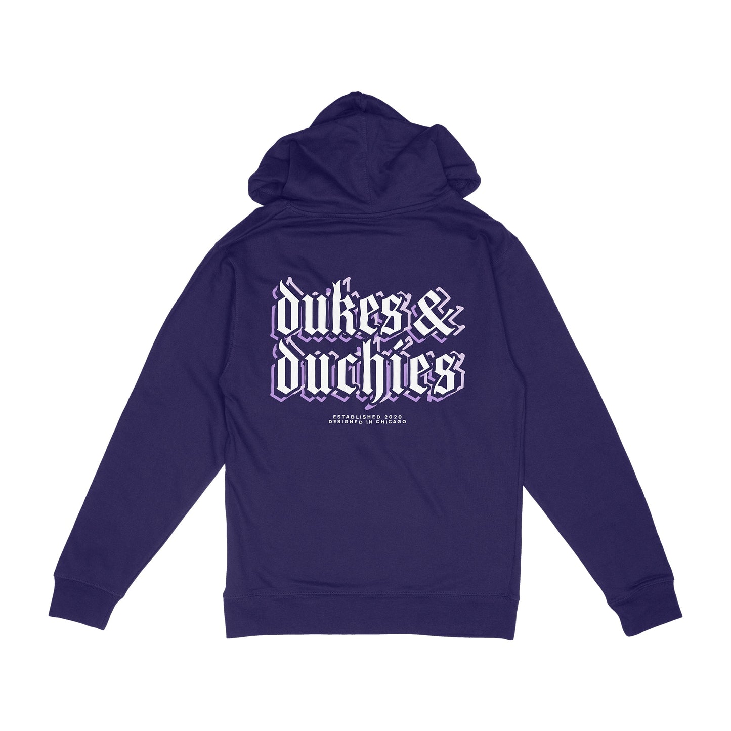 Trippy Hoodie - Dukes & Duchies - Hoodie - XS - Purple - 